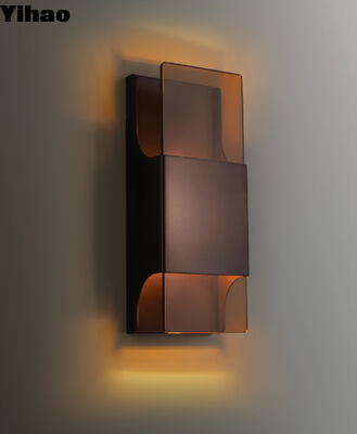 Moderne koperen wandlamp met 3500K Warm White LED en verstelbare hoogte voor woonkamer of hotel
